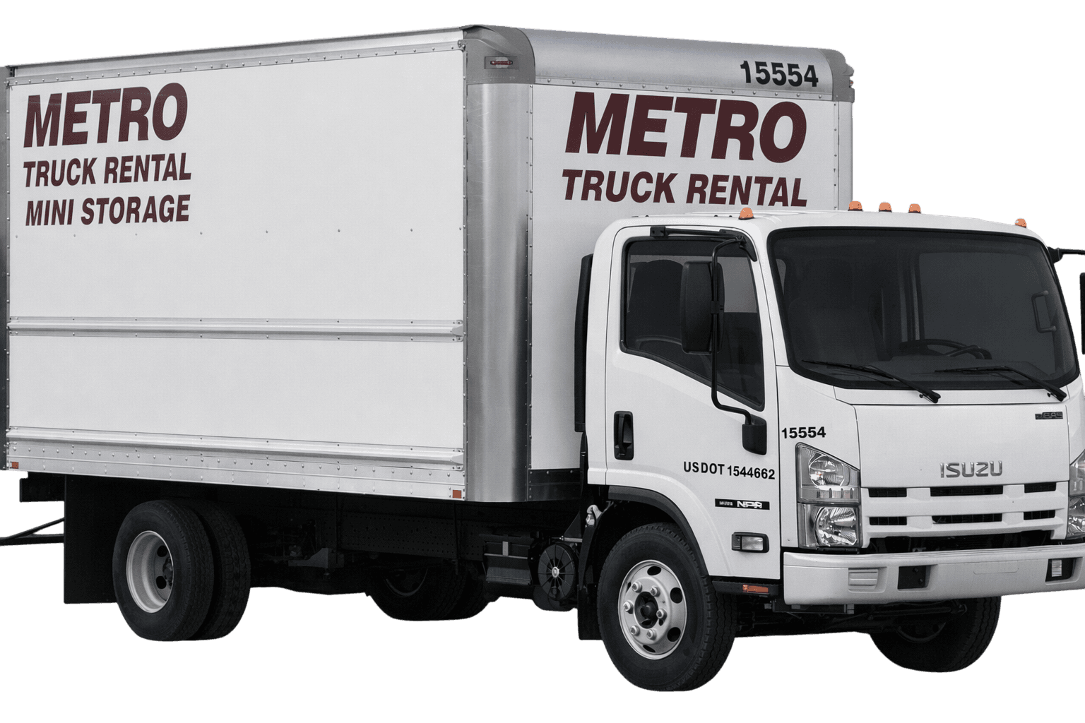 Metro 15 foot box truck.